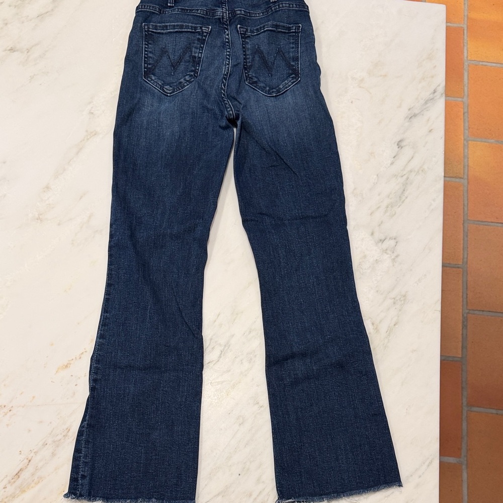 MOTHER Dark Indigo Flare Jeans